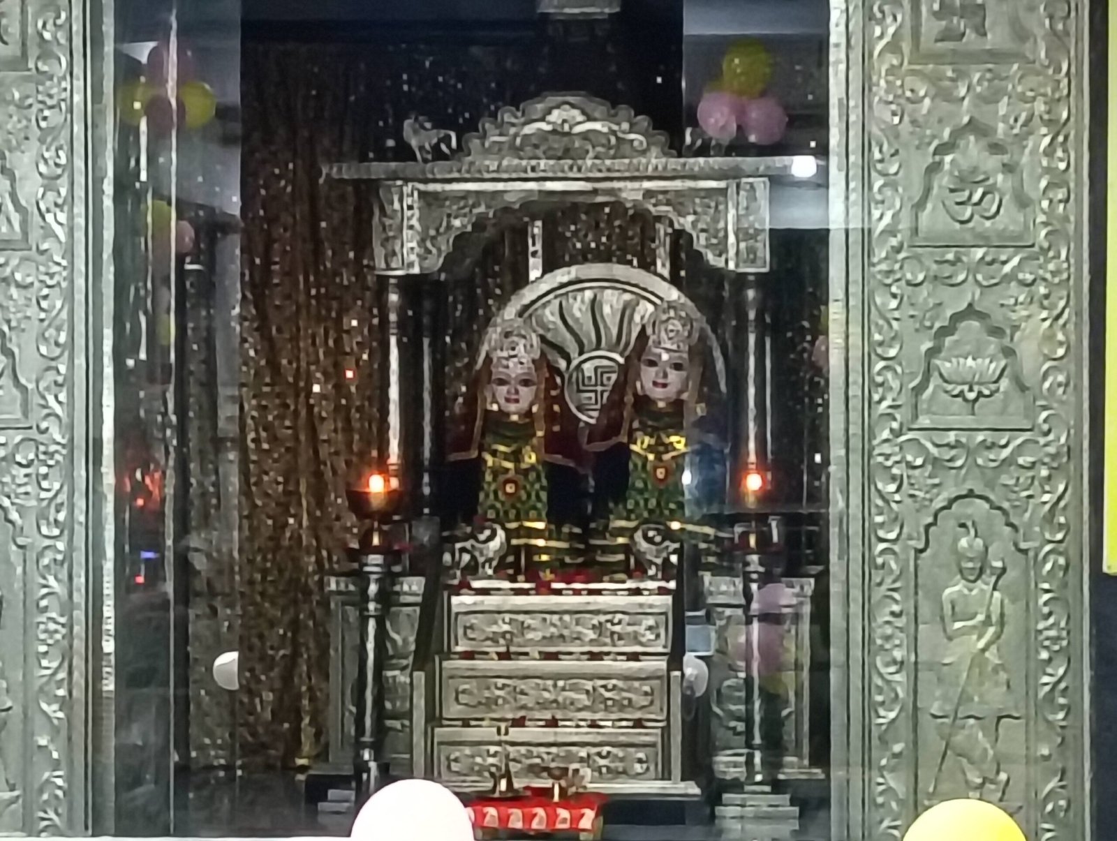 कैला मैया भवन के उपरांत मीटिंग का कार्य