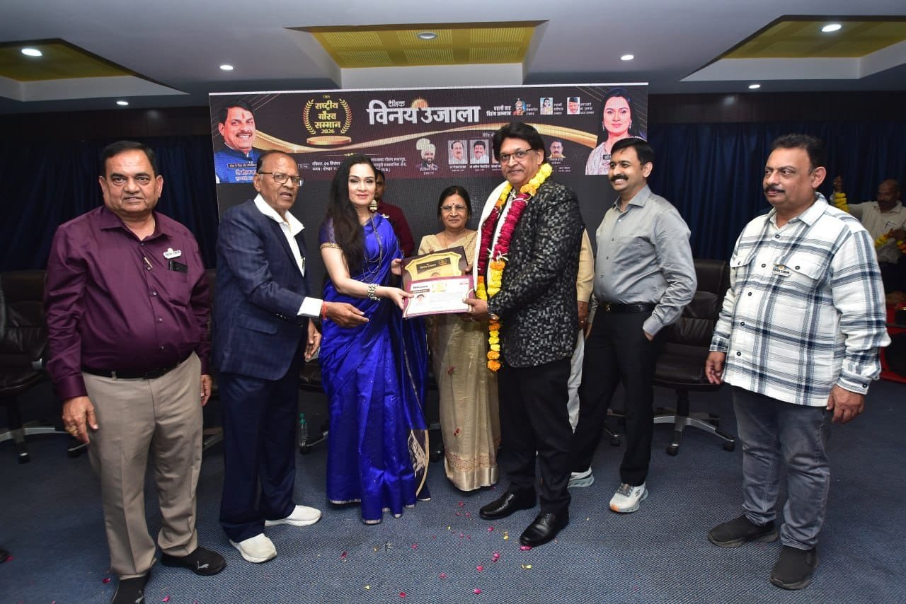 शिक्षा में उत्कृष्ट योगदान पर भरत जांचपूरे को राष्ट्रीय गौरव सम्मान