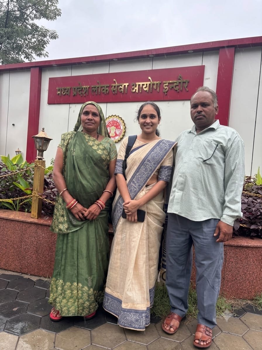 खेती-बाड़ी करने वाले माता-पिता की बेटी ने रचा सफलता का इतिहास