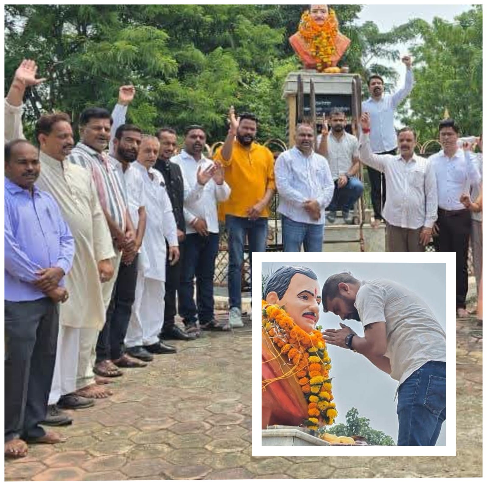 एकात्म मानववाद और अंत्योदय के प्रणेता पं. दीनदयाल उपाध्याय को किया नमन
