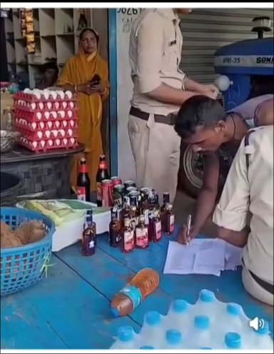 सिंगरौली: सिंगरौली जिले में आबकारी विभाग की अवैध शराब के विरुद्ध  कार्यवाही की गई।