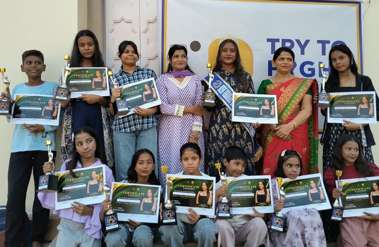 मिसेज एशिया विजयता सचदेवा के निर्देशन प्रतिभावान बच्चों को मिला “राइजिंग स्टार अवार्ड”।