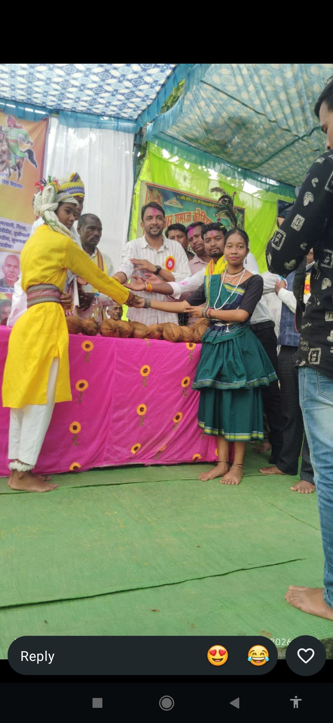 *प्रकृति शक्ति और शहीद वीरों को किया नमन, प्रतिभाओं का हुआ सम्मान