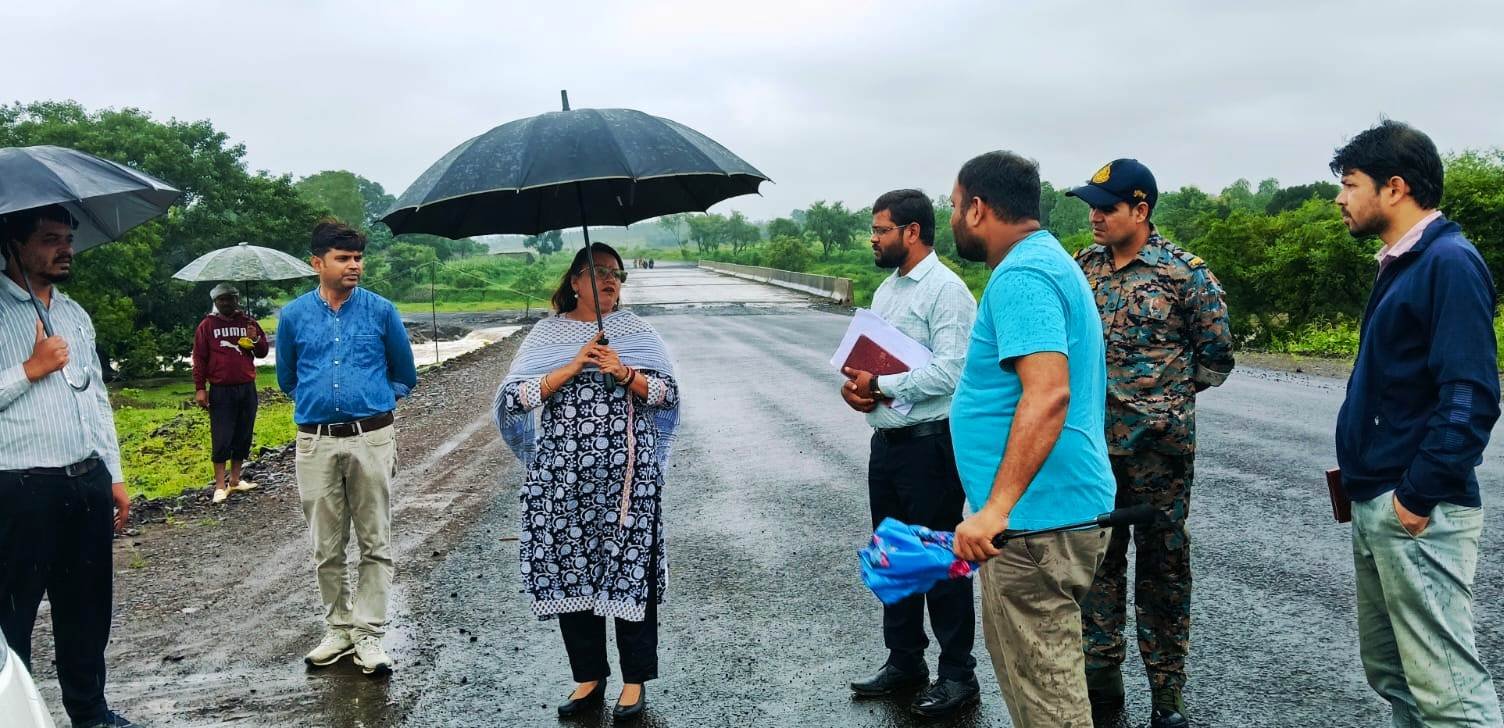 कलेक्टर ने सक्का में नलजल योजना एवं फिल्टर प्लांट का किया निरीक्षण