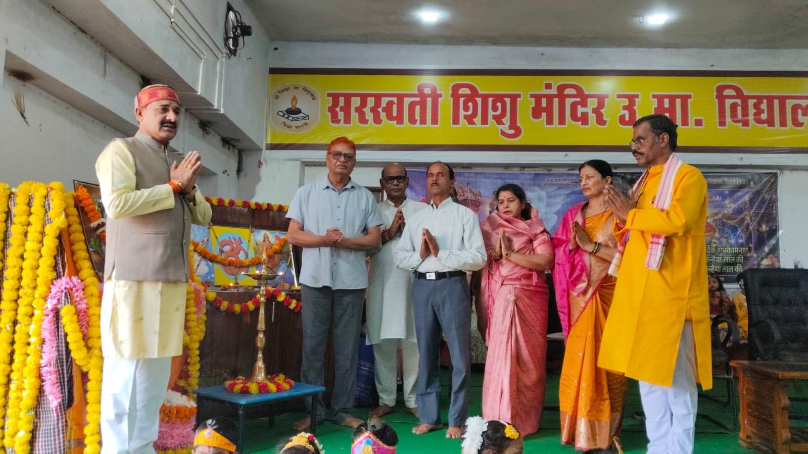 लीलाधर की बाल लीलाओं से गूंजा शिशु मंदिर: धूमधाम से मना जन्माष्टमी उत्सव