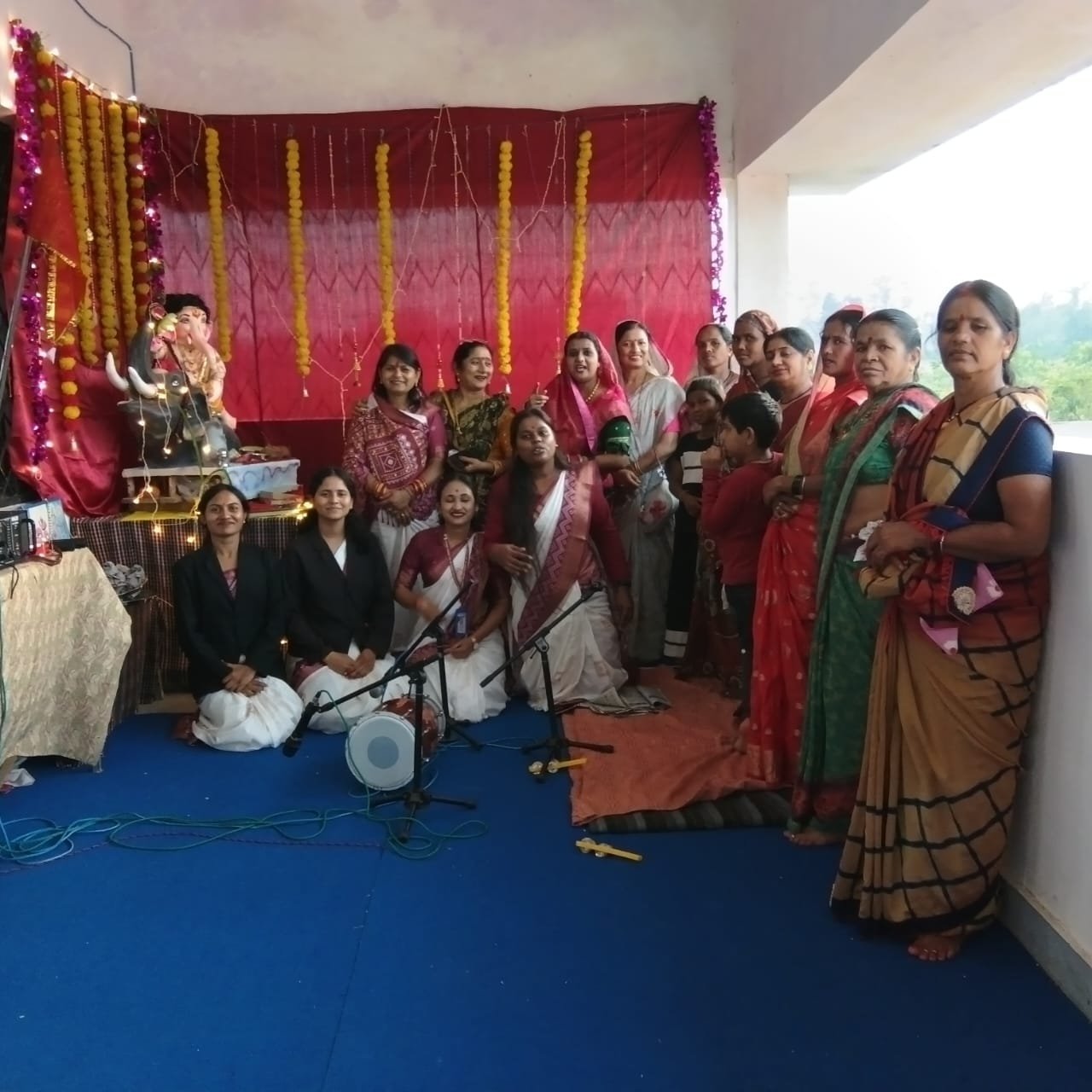 सरस्वती शिशु मंदिर सुबखार में हल्दी-कुमकुम कार्यक्रम