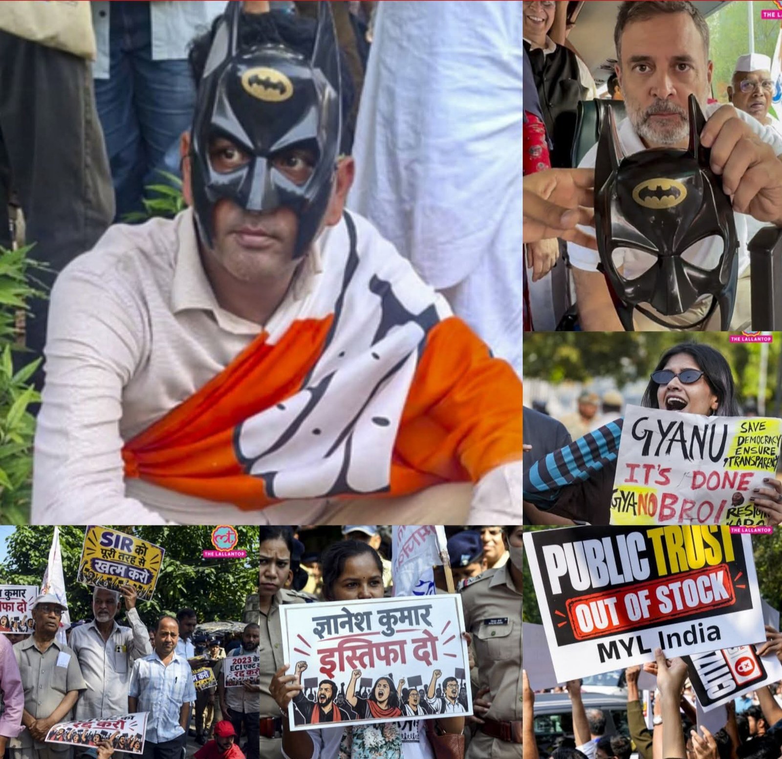 ##//बुंदेलखंड के छतरपुर से तनुज दुबे बने राहुल गांधी के ‘बैटमैन’, राष्ट्रीय मीडिया में तस्वीर की चर्चा##