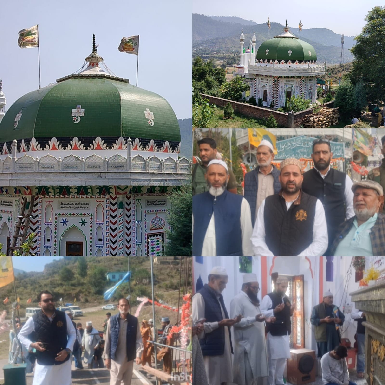 छज्जला, मेंढर में पीर बाबा सैयद मासूम शाह गाजी (र.) की जियारत वक्फ बोर्ड के अधीन; पुंछ में वक्फ संपत्तियों के विकास पर जोर मेंढर// जम्मू-कश्मीर वक्फ बोर्ड की माननीय अध्यक्षा डॉ. सै