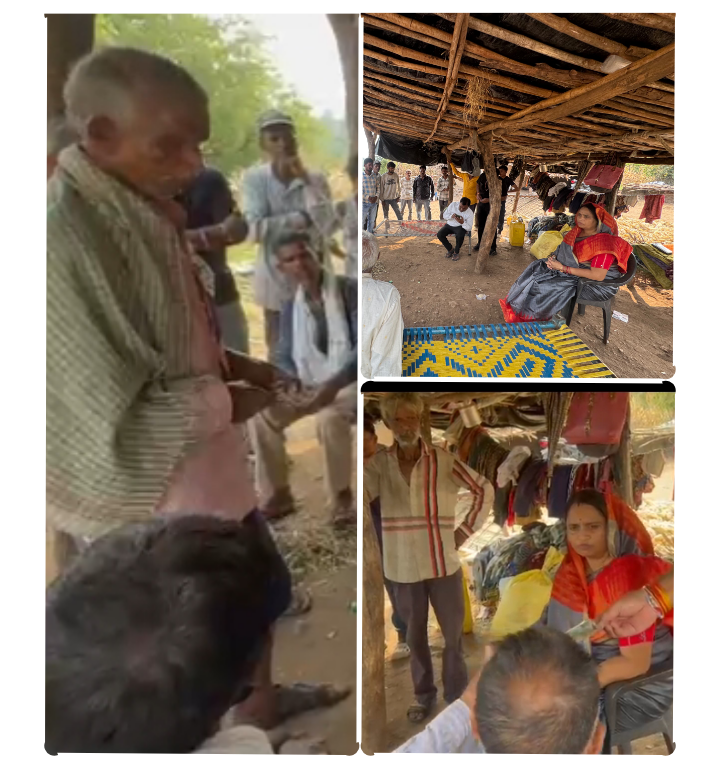 सरकार और प्रशासन सोता रहा कांग्रेस विधायक सेना पटेल ने की मदद