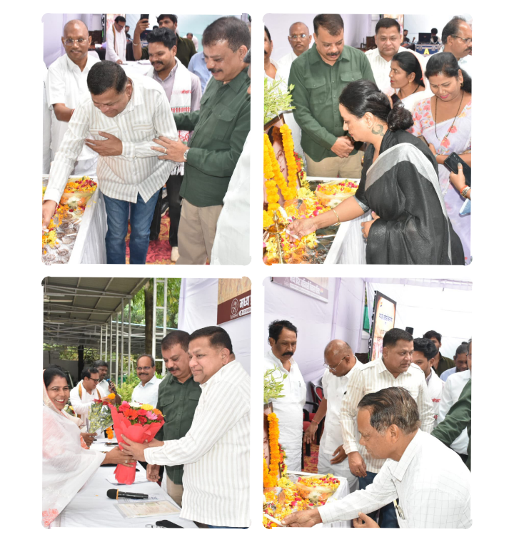 भोपाल में आदिवासी विकास परिषद की प्रदेश कार्यकारिणी की बैठक में पहुंचे महेश पटेल