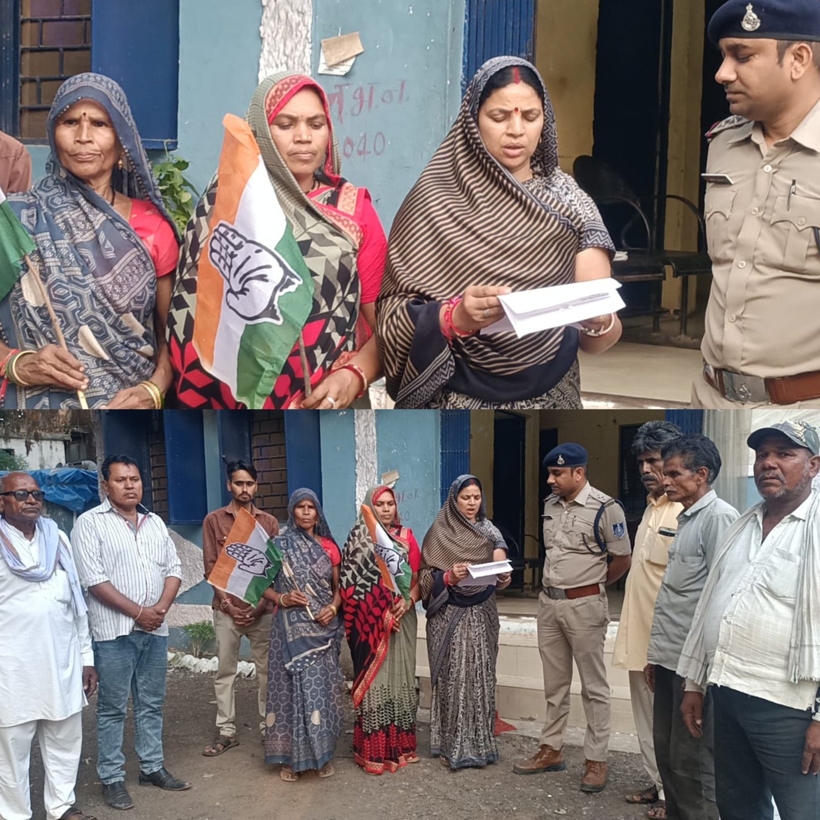 लोकतांत्रिक मूल्यों की रक्षा की मांग, महिला कांग्रेस ने राष्ट्रपति के नाम सौंपा ज्ञापन