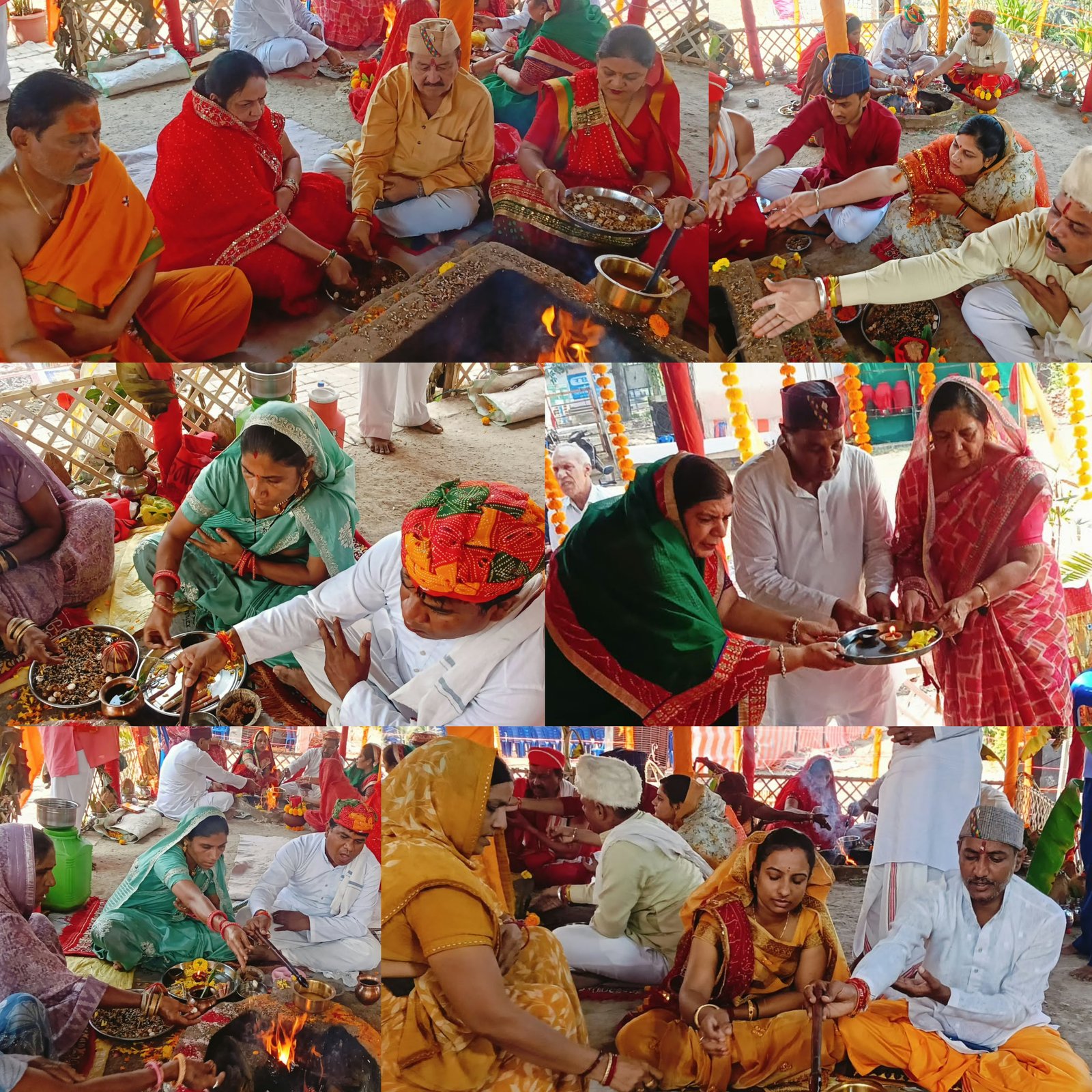 तपोवन धाम में पंचकुंडीय रुद्र महायज्ञ के साथ श्रीमद्भागवत कथा जारी, छठे दिन उमड़े श्रद्धालु