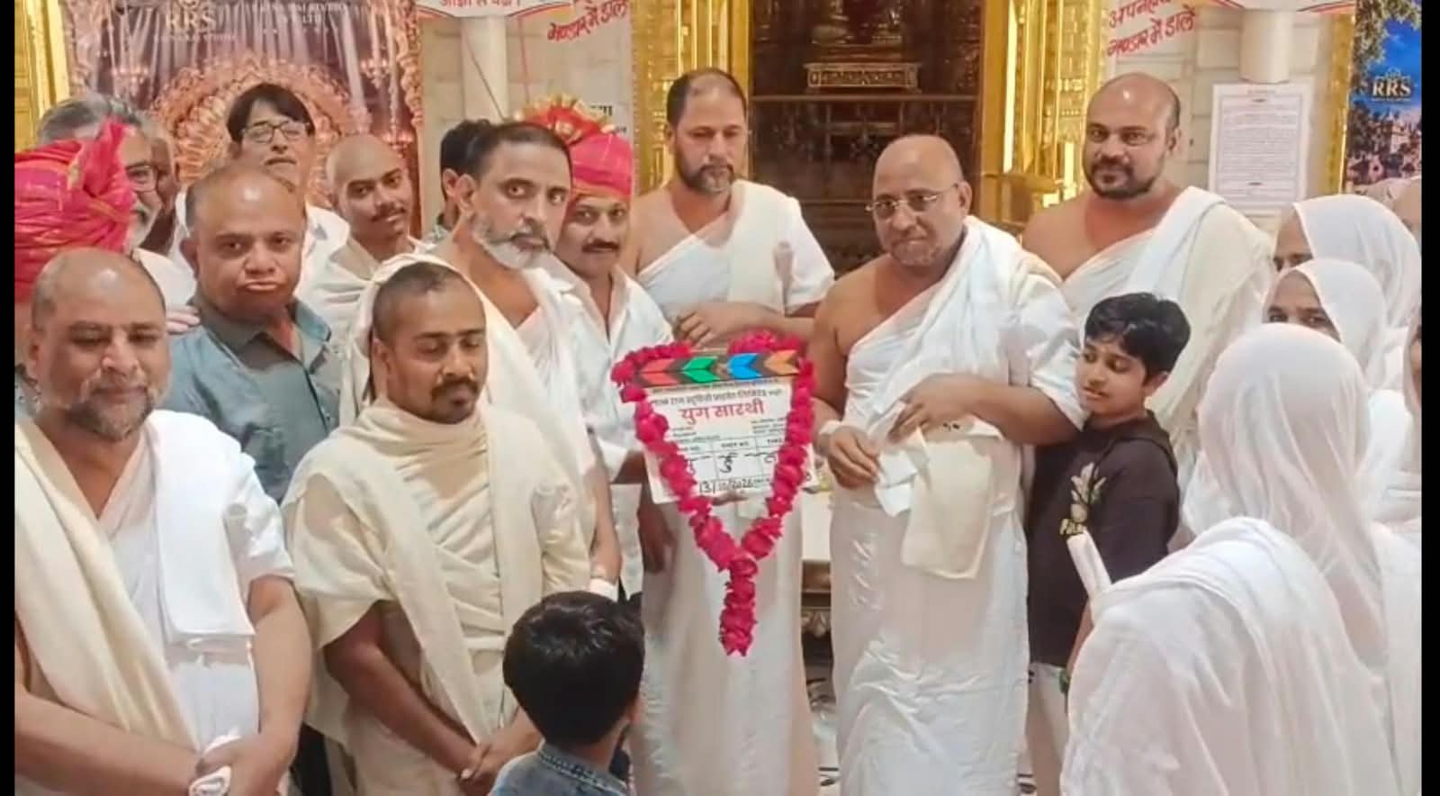 मोहनखेड़ा में दादा गुरुदेव पर आधारित फिल्म ‘युग सारथी’ का मुहूर्त