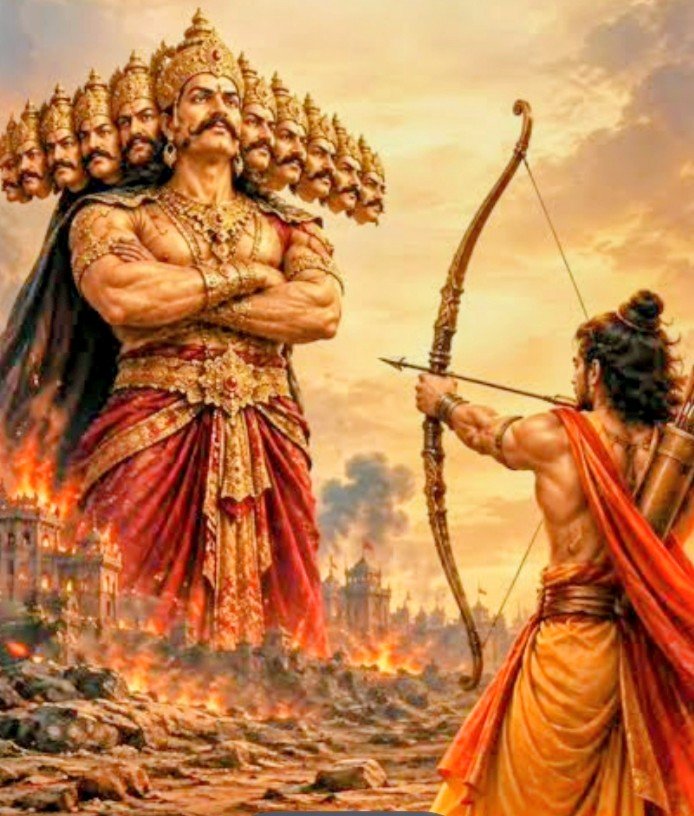 अहंकार के रावण का दहन कब होगा?
