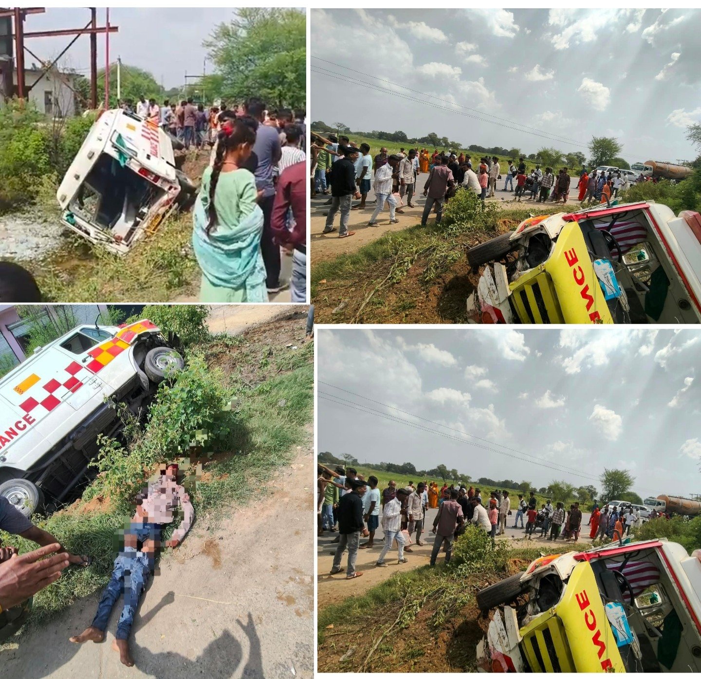 सिंगरौली: एंबुलेंस ने बाइक सवार को मारी टक्कर मौके पर मौत शीतुल बाजार के पास हुआ हादसा।